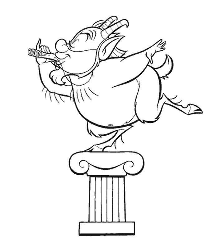 coloriage hercule cupidon